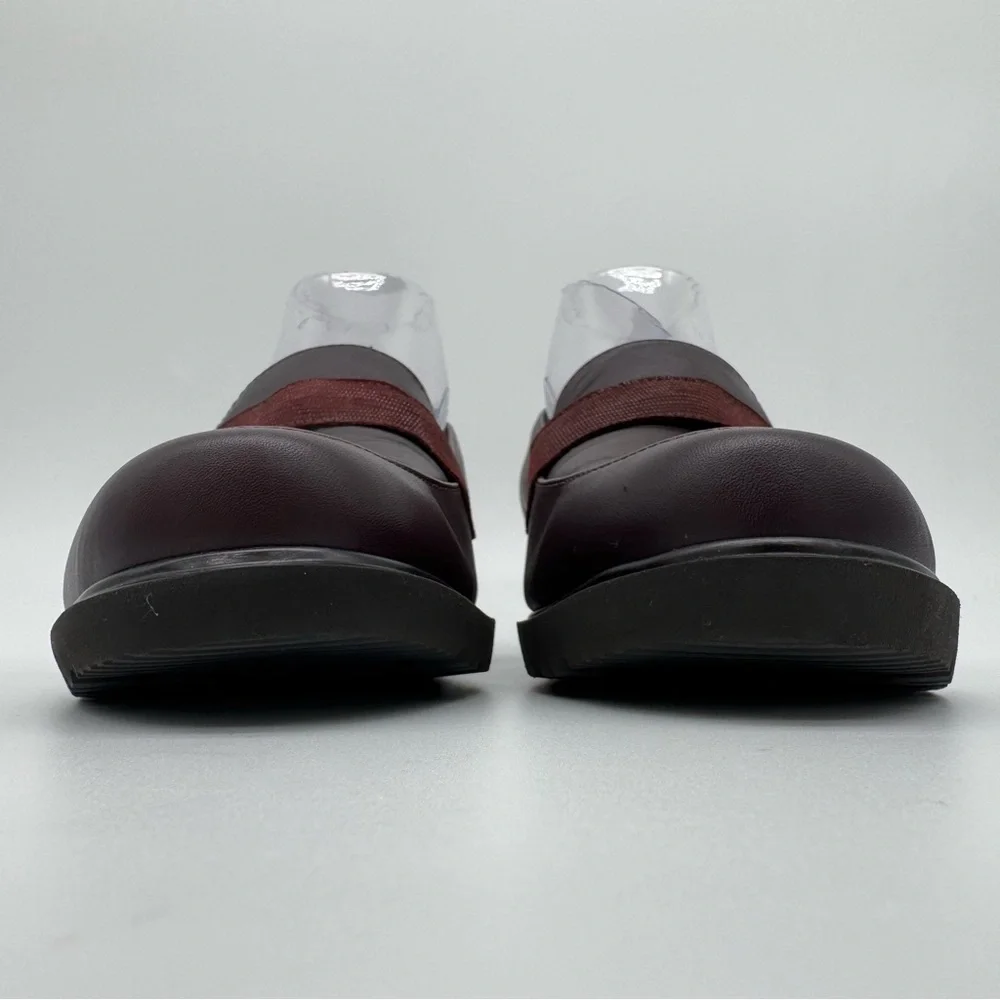 Munro Geena Wine Purple Leather Loafer Size 8 M - Picture 2 of 11